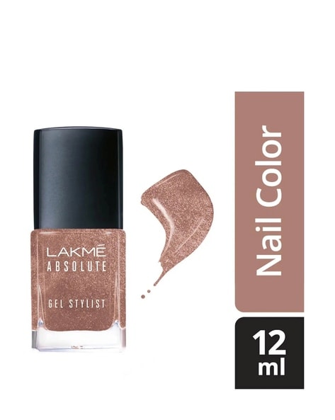 Lakme Absolute Gel Stylist Nail Polish – Caramel Melt : Review & Swatch –  The She Things