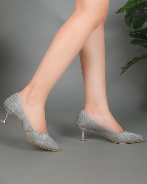 Donald J Pliner Size 6 Tweed Kitten Heel Shoes – Treasures Upscale  Consignment