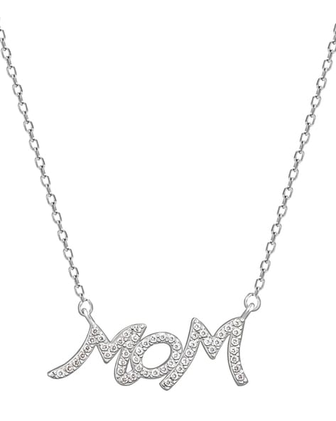 Custom Mom Necklace | Sterling Silver | The Silver Wing