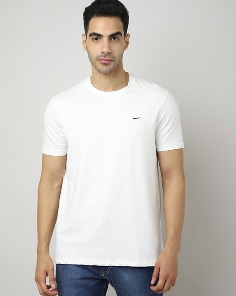 Men Off White Tshirts - Buy Men Off White Tshirts online in India