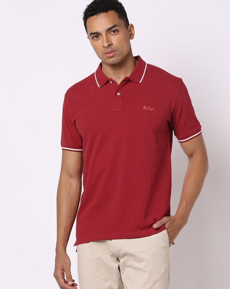 Lee cooper sale red t shirt