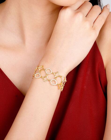 Buy Gold Bracelets Bangles for Women by Giva Online Ajio