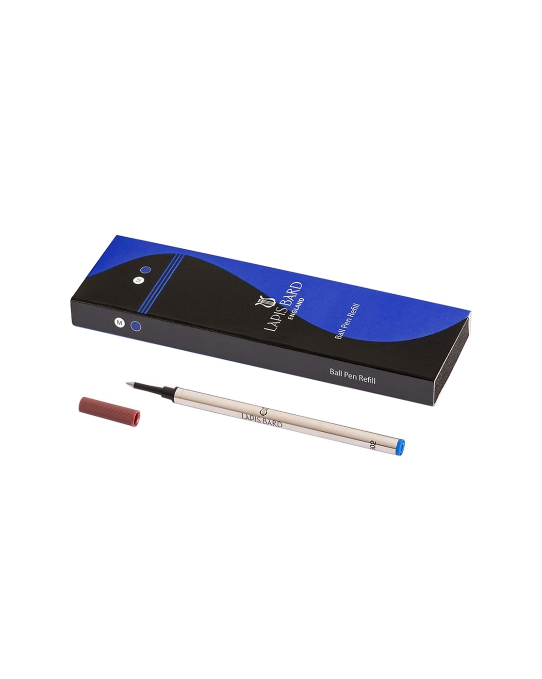 Buy Lapis Bard Rollerball Pen Refill Medium-Blue