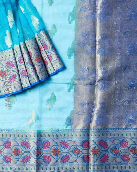 Kota Silk Sarees Online | Printed Kota Saree | Singhania's