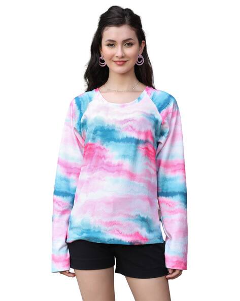 fitted tie dye shirt