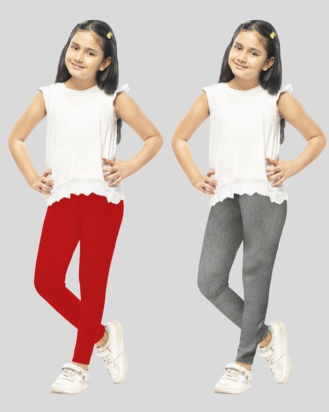 Buy Multi Leggings for Girls by LYRA Online