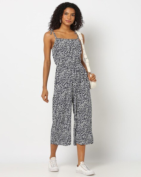 Gap store floral jumpsuit