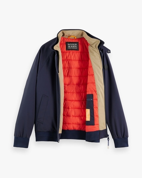 Washed Jacket With Artworks In Organic Cotton | Scotch & Soda