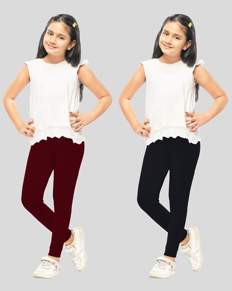 Buy online Pack Of 3 Solid Capri Leggings from Capris & Leggings for Women  by Gracit for ₹699 at 77% off | 2024 Limeroad.com