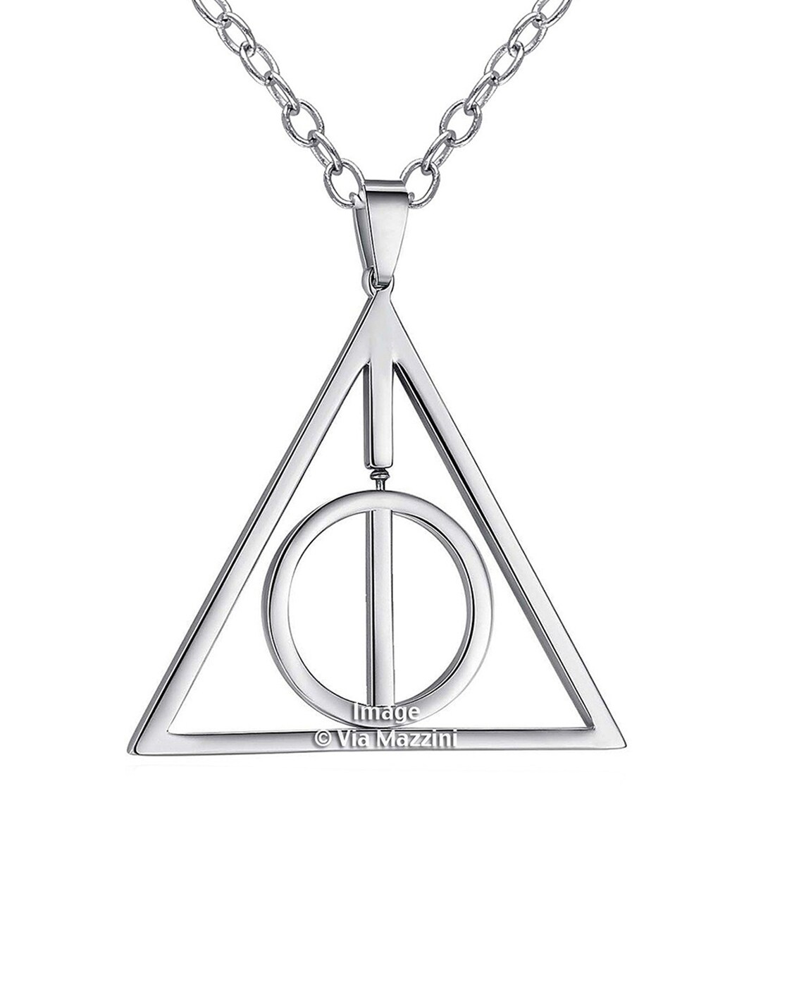 Harry Potter deathly hallows necklace - Punchit