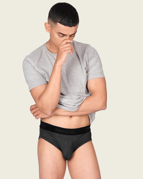 Buy Grey Briefs for Men by DAMENSCH Online