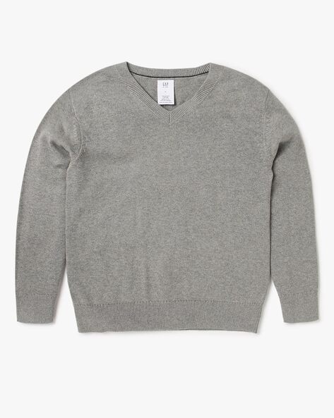 Kids v sales neck sweater