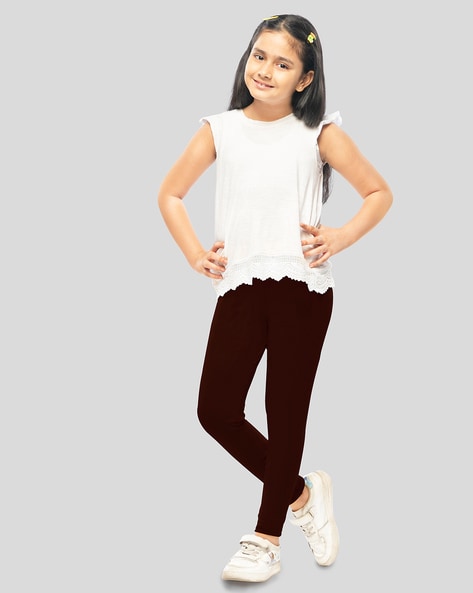 Buy Multi Leggings for Girls by LYRA Online