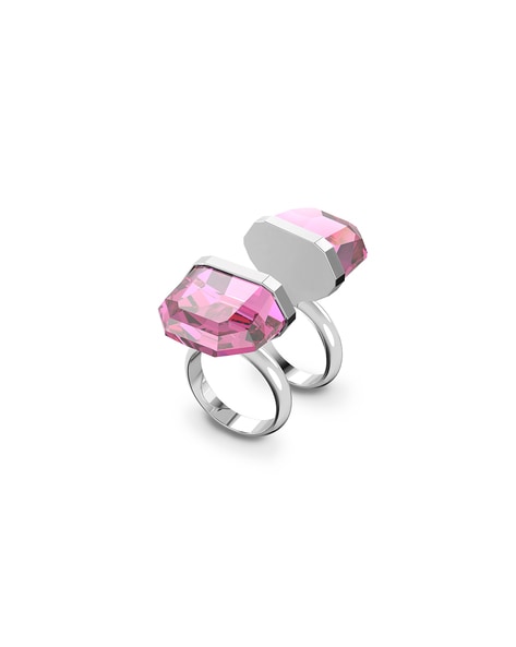 925 Sterling Silver Swarovski Crystal Ring – VerveJewels