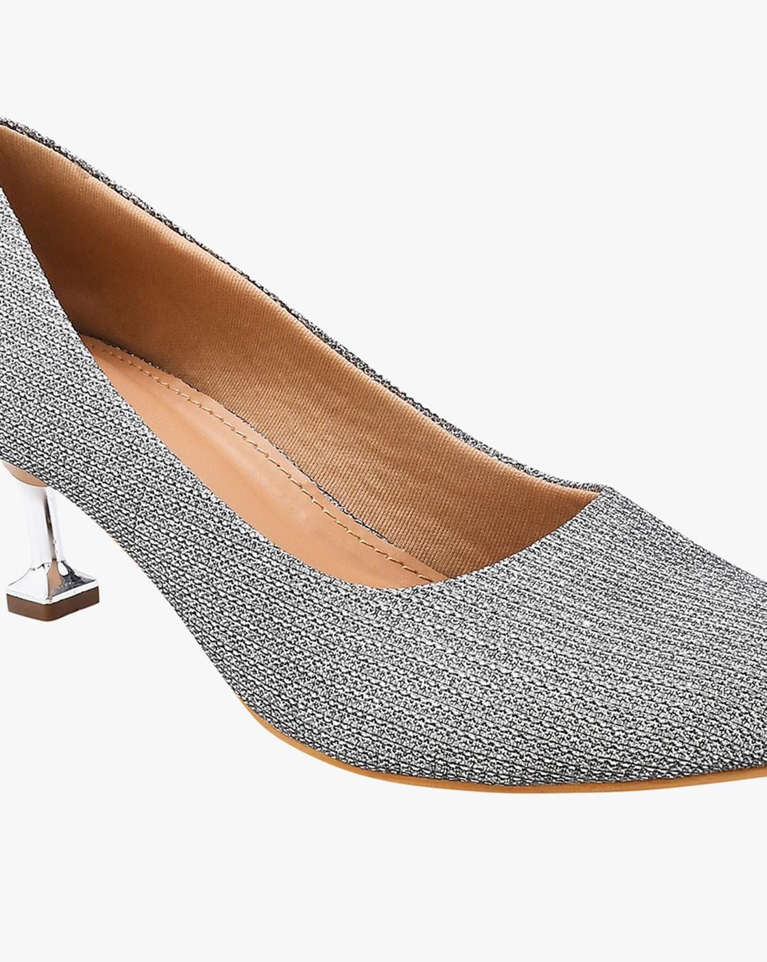 Fashion Ladies Platform High Heel Fashion Sandals Low Heel Women's Shoes- Silver | Jumia Nigeria