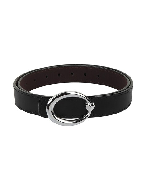 Buy Black Belts for Men by Winsome Deal Online