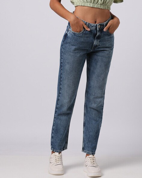 Buy Light Blue Jeans & Jeggings for Women by Outryt Online