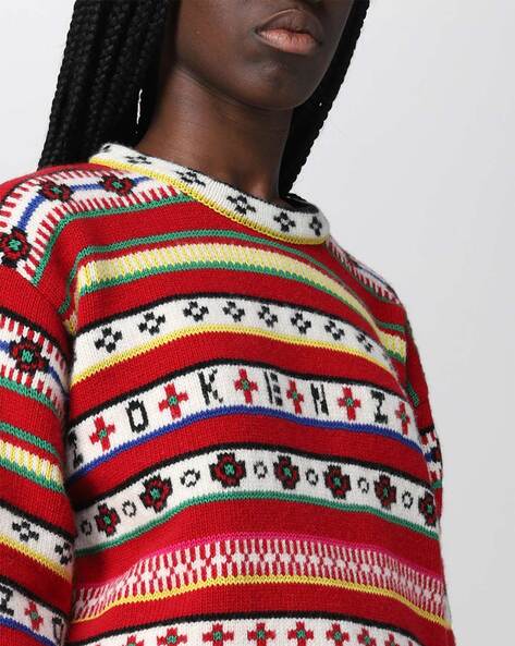 Red kenzo jumper on sale womens