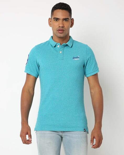 SUPERDRY Classic Pique Relaxed Fit Polo T-Shirt