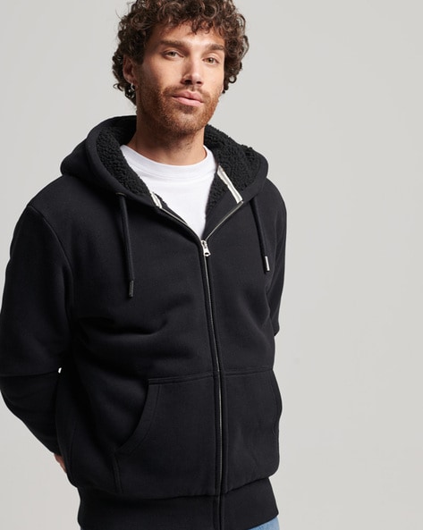 Mens store borg hoodie