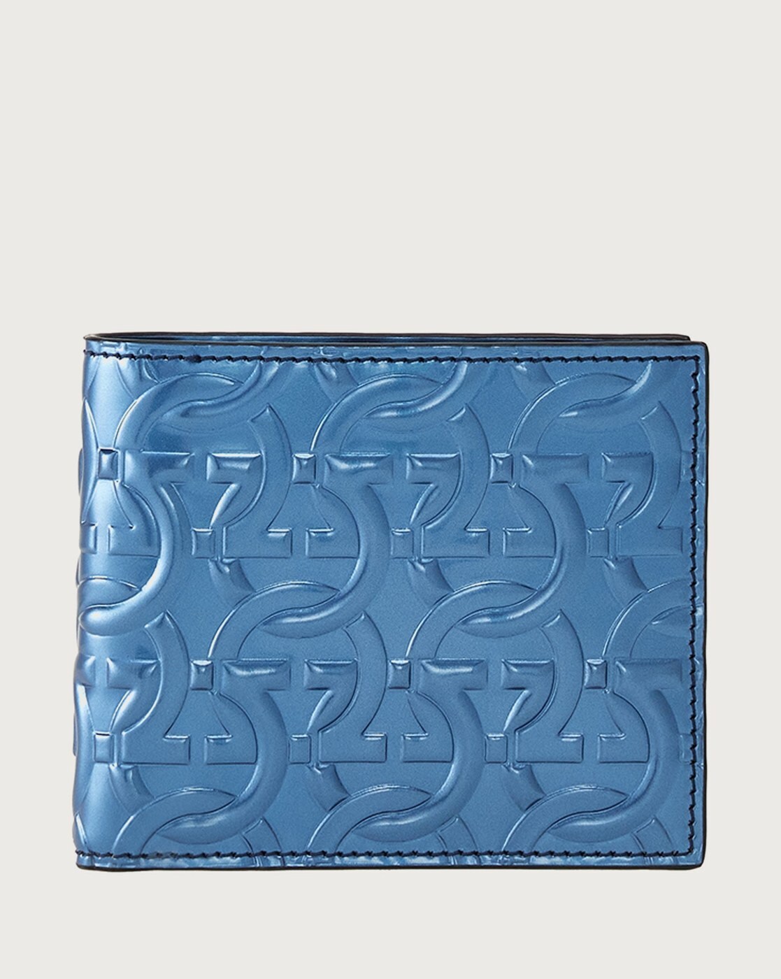 Buy Jimmy choo MARK JC Monogram Wallet, Blue Color Men