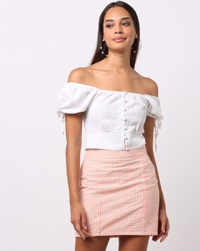 Coral pencil mini outlet skirt