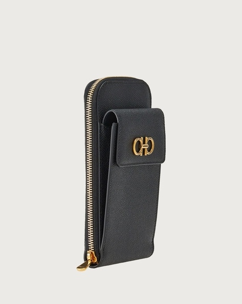 Buy Ferragamo Gancini Smartphone Holder BLACK Color Women AJIO LUXE