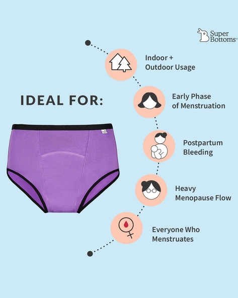 Buy Multicoloured Panties for Women by Superbottoms Online
