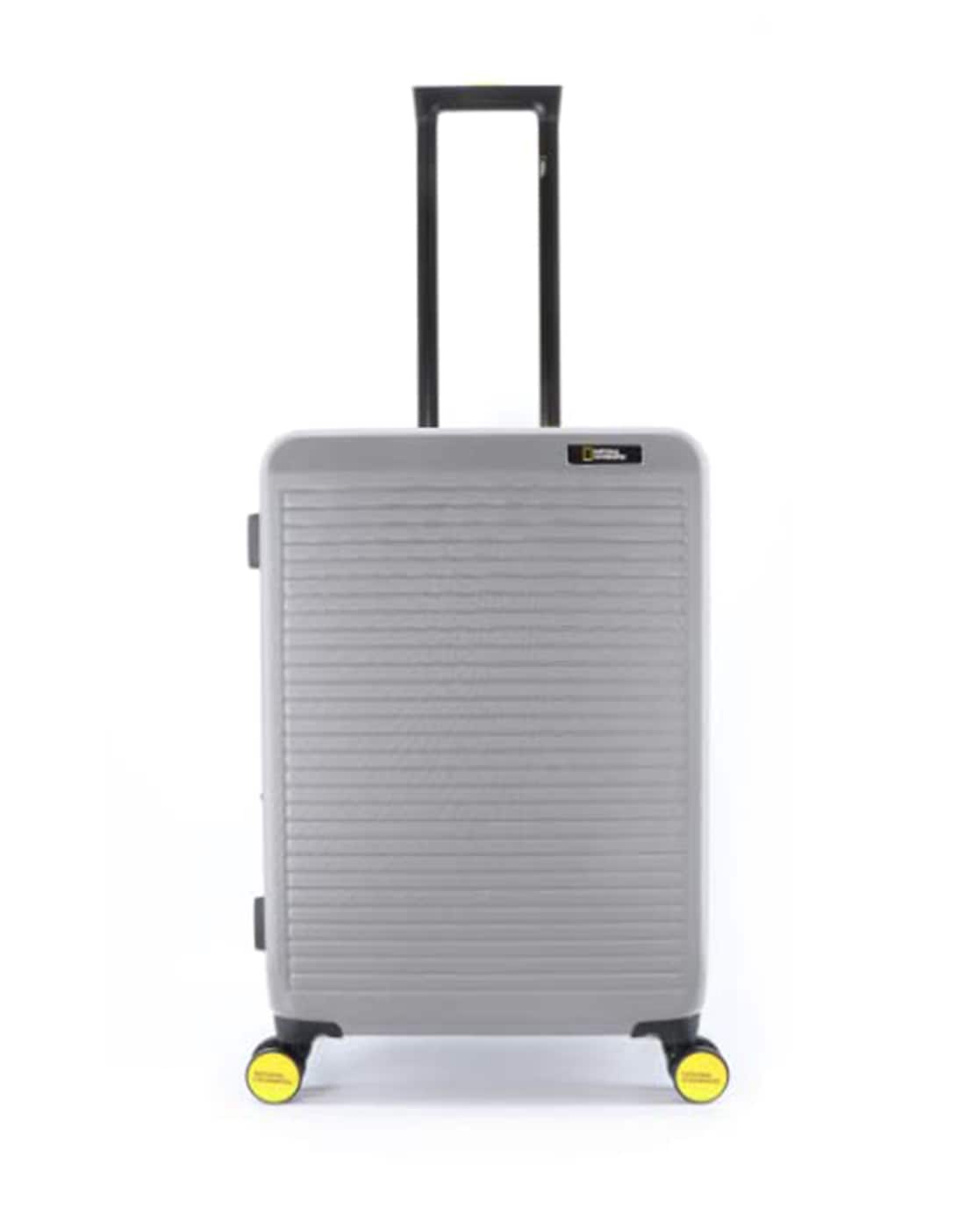 Buy Silver Luggage Trolley Bags for Men by National Geographic