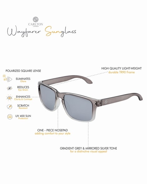 Ray Ban Wayfarer RB2140 6615G4 polarized sunglasses - Ottica Mauro
