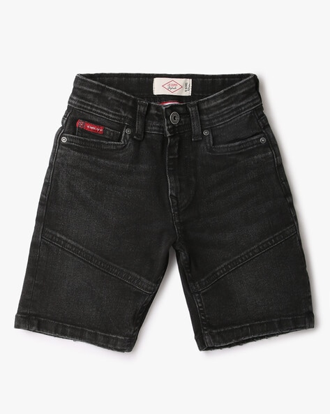 Lee Cooper Light-Wash Denim Shorts