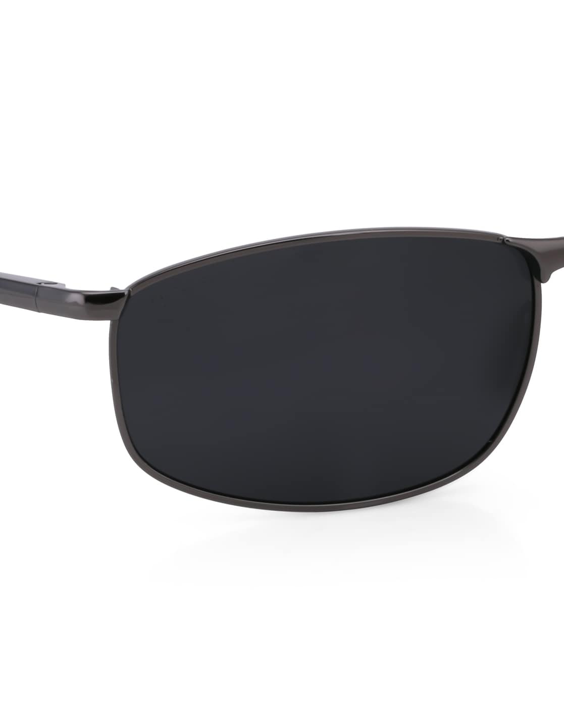 Black Retro Square Sunglasses For Men And Women – OPTiMETiK