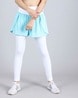 Buy Blue & White Leggings for Girls by D'Chica Online