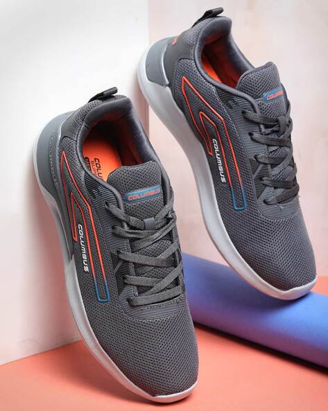 Columbus grey hot sale running shoes