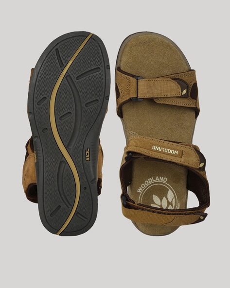 Buy Camel Brown Casual Sandals for Men by WOODLAND Online | Ajio.com