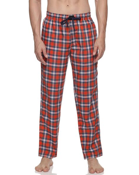 Red check pyjamas mens new arrivals