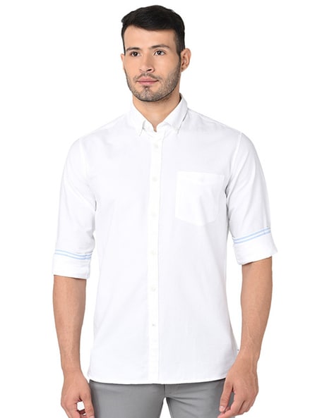 J hampstead white on sale shirt