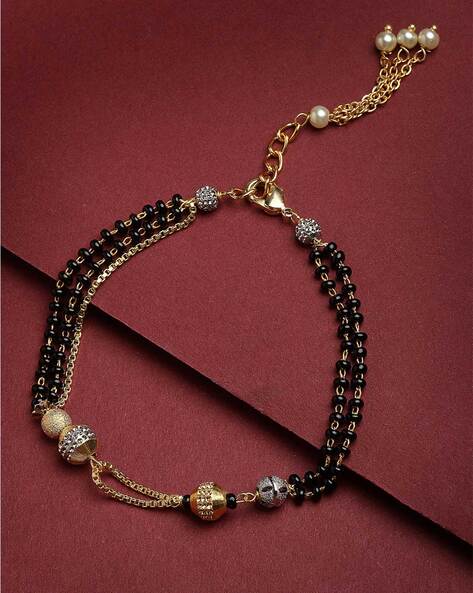 Hand mangalsutra deals gold