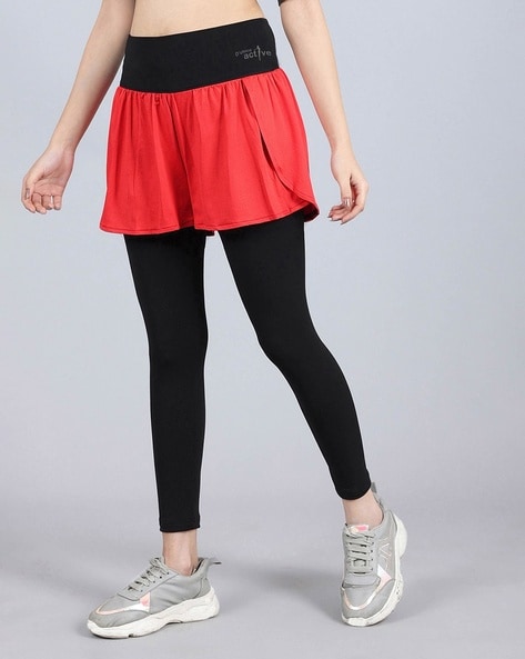 Black Short Leggings For Girls