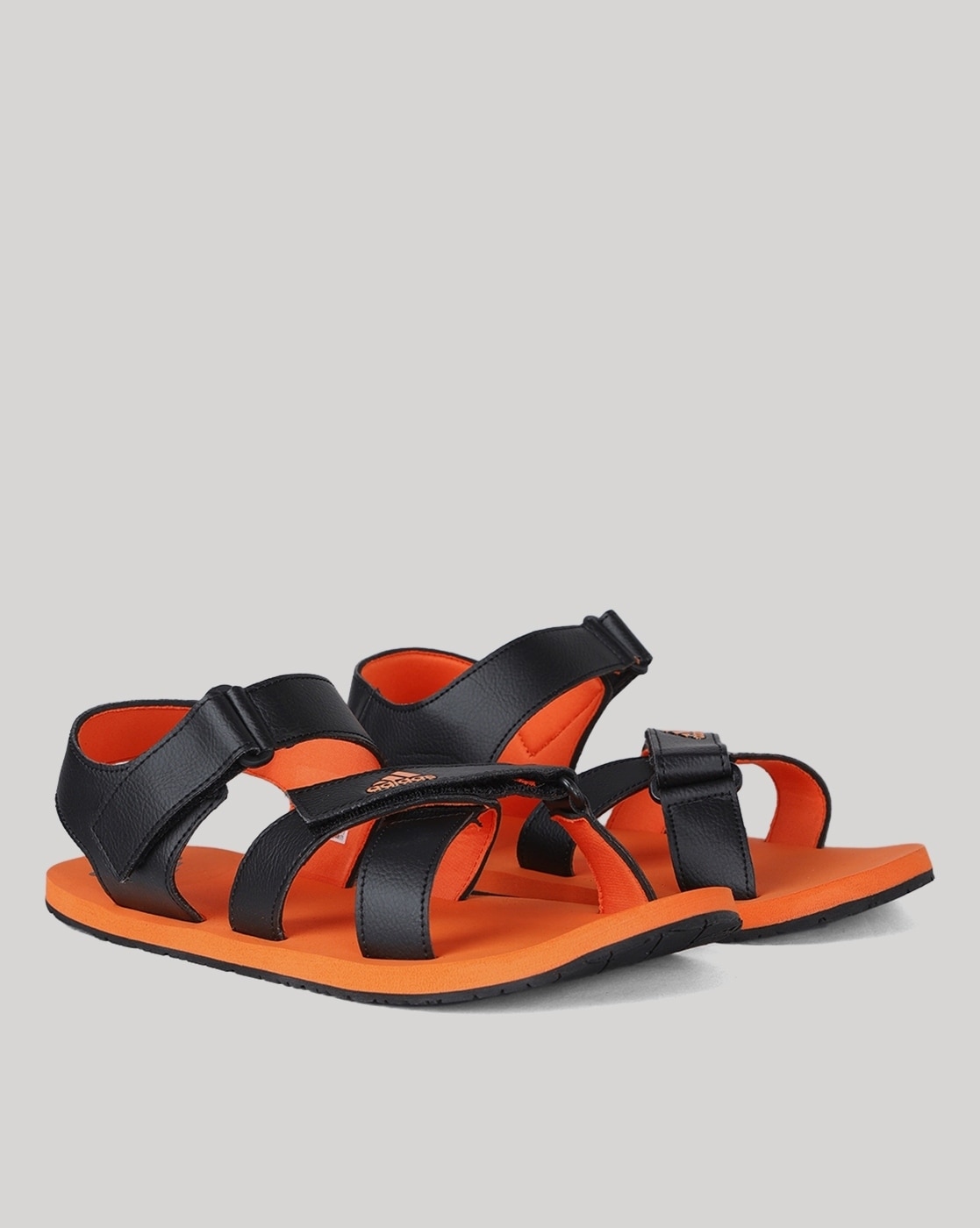 Orange and best sale black sandals