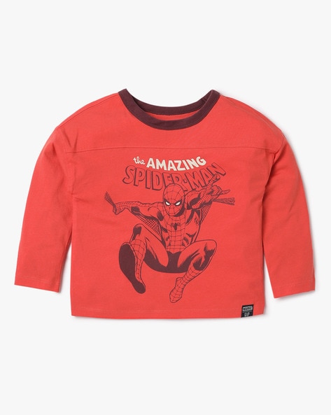 Gap spiderman clearance shirt