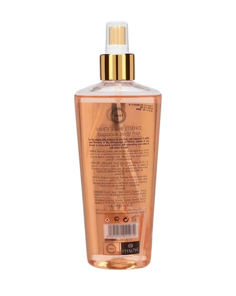 So vanilla body online spray