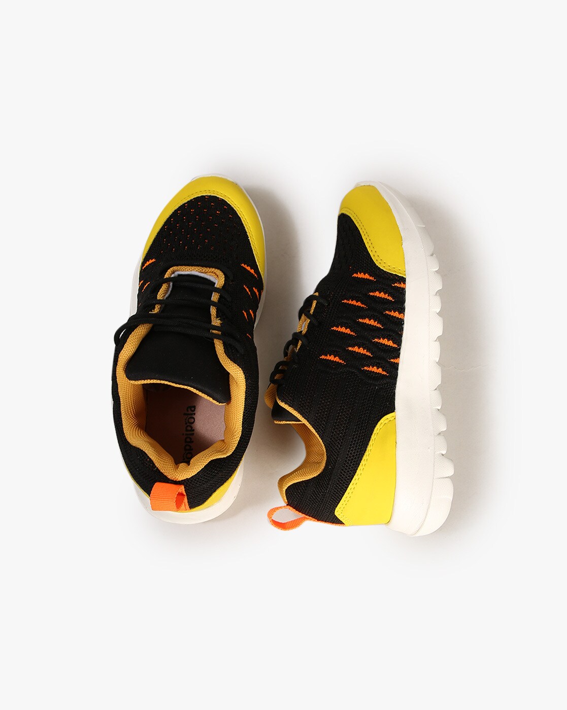 Yellow hot sale sneakers boys