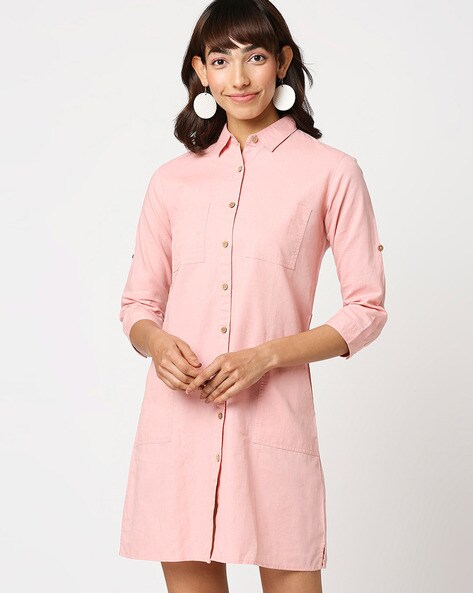 Buy Pink Dresses for Women by BEWAKOOF Online | Ajio.com