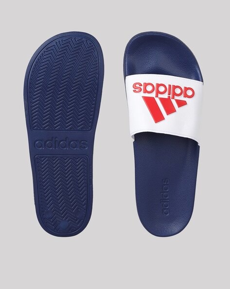 Adilette cloudfoam best sale plus logo slides