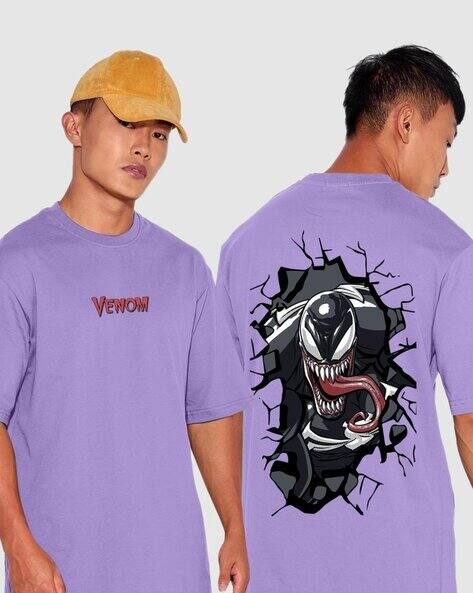 RAIDBACK®︎FABRIC “PURPLE WORM” T-SHIRT RAIDBACK®︎FABRIC “PURPLE WORM” T-SHIRT