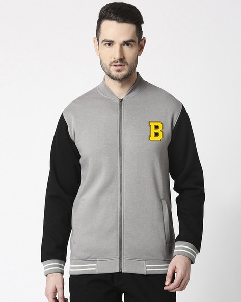 Bewakoof - Grey Nylon Oversized Fit Men's Quilted & Bomber Jacket ( Pack of  1 ) - Buy Bewakoof - Grey Nylon Oversized Fit Men's Quilted & Bomber Jacket  ( Pack of