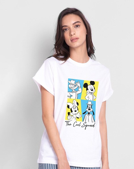 Bewakoof white 2025 t shirt