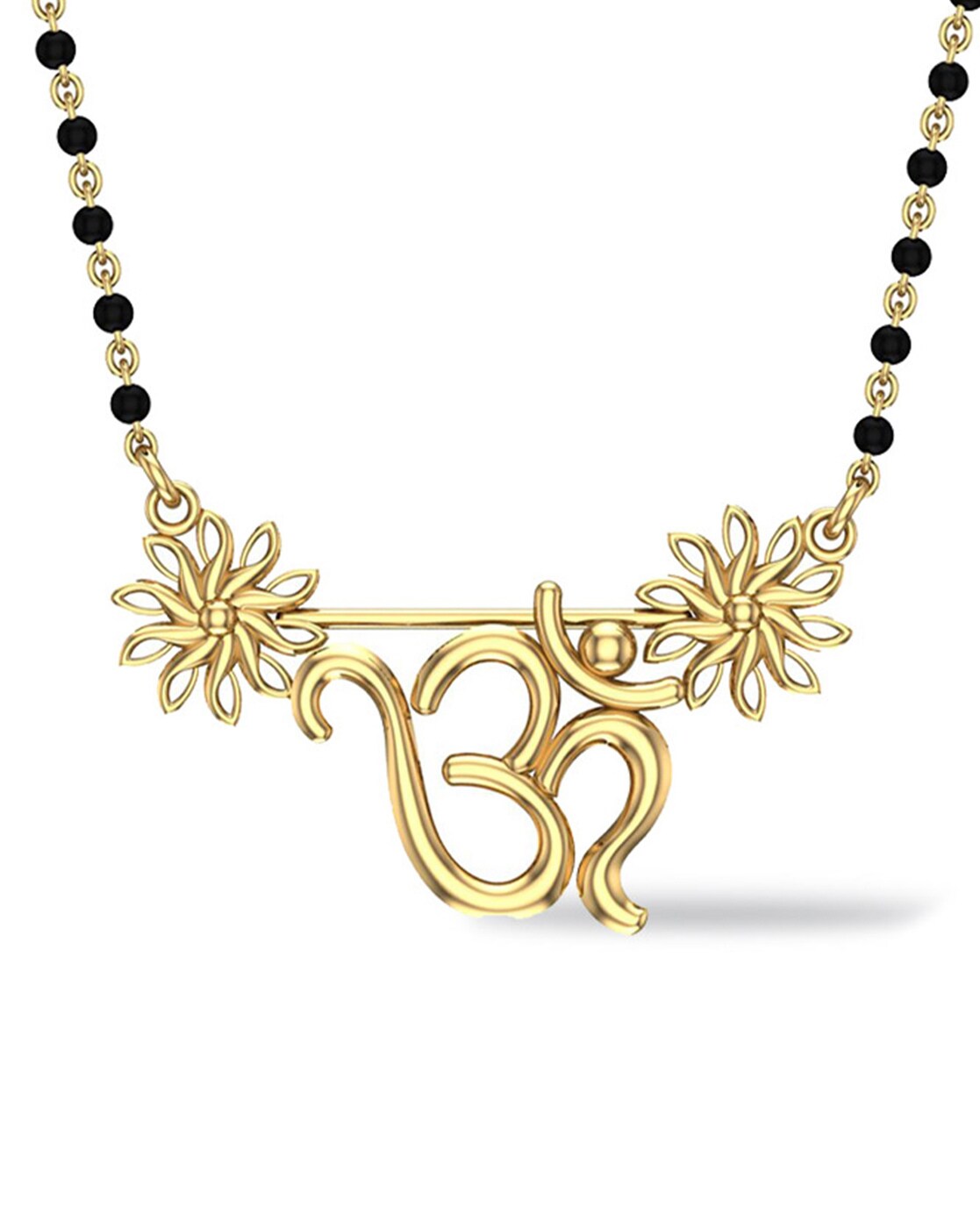 Om on sale mangalsutra designs