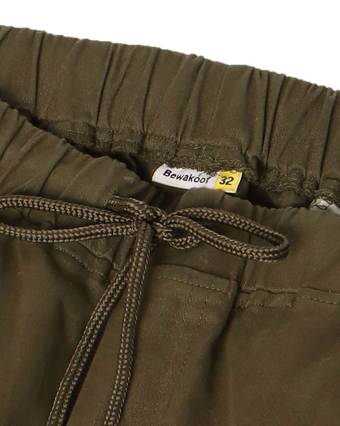 Buy Men's Green Cargo Pants Online at Bewakoof